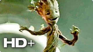 Baby Groot  Dancing 2017 Guardians Of The Galaxy 2 [upl. by Sapowith]