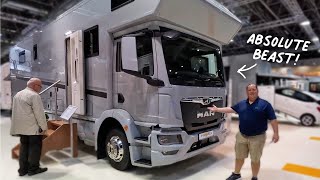 Touring RVs at The Worlds Largest RV Show in Dusseldorf Germany [upl. by Filomena]