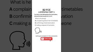 B2 First FCE Listening Practice Test 2024  Part 1 b2firstlisteningtests learningenglish fce [upl. by Alberto927]