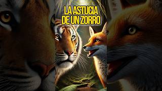 LA INCREÍBLE HISTORIA DEL TIGRE Y EL ZORRO  FÁBULA CON MORALEJA [upl. by Layap]