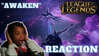 ABSOLUTELY INSANE quotAWAKENquot REACTION  League of Legends Cinematic [upl. by Nuahsyd489]