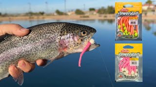 Berkley Mice Tails SLAY Stocked Trout 2 Methods to Use [upl. by Herzen]