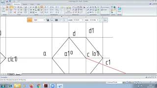 solid problem Hexahedron Engineering drawingvtuCaEDsolid edge software [upl. by Tonkin]