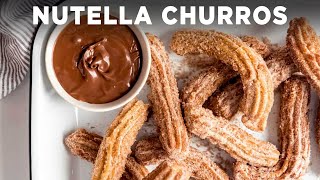 Nutella Churros [upl. by Adnohsad]