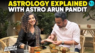 Understanding Astrology Over Sunday Brunch with Astrologer Arun Pandit  Ep 133  Curly Tales [upl. by Lalitta927]