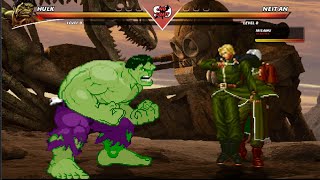 HULK vs NEITAN amp MISAMU  Highest Level Insane Fight‼️ [upl. by Atikel]