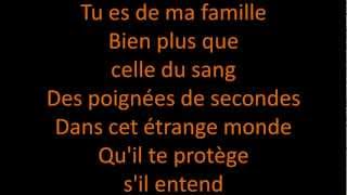 Génération Goldman  Famille Official Lyrics Video [upl. by Ondrea]