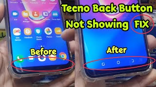 TECNO Mobile Back Button Not Showing FIX [upl. by Everett805]