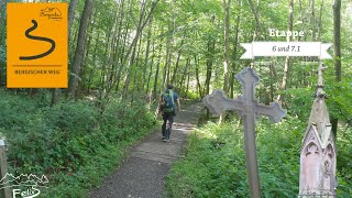 Bergischer Weg 5 25 km von Altenberg bis Bensberg Dom  2 historische Massengräber [upl. by Munford]