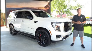 Is the 2025 GMC Yukon Denali a BETTER luxury SUV than a Cadillac Escalade [upl. by Anaizit]