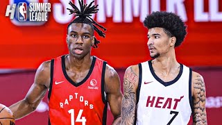 Toronto Raptors vs Miami Heat  FULL Game Highlights  July 19 2024 NBA Summer League [upl. by Telfer]