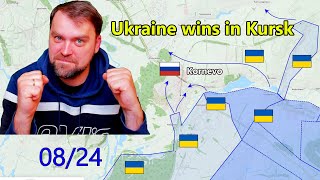 Update from Ukraine  Awesome Ukraine closes the trap A new Step in Kursk operation [upl. by Eahc128]