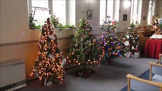 Tettenhall Wood United Reformed Church Wolverhampton  Christmas Tree Festival 2023 [upl. by Demmahum]