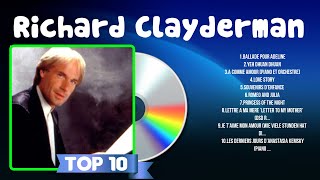 Richard Clayderman  Best Pop Songs Playlist 2024  Richard Clayderman Top Songs [upl. by Nylirehc]