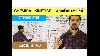 chemical kinetics रासायनिक बलगतिकी Lec 06 activation energy संक्रियण ऊर्जा  in hindi [upl. by Dirgis]