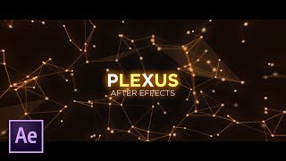 Create Sick Plexus Intros  After Effects Tutorial [upl. by Aloisia]