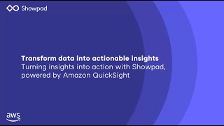 Showpad Chose Data Reply for Amazon QuickSight Migration [upl. by Hamas]