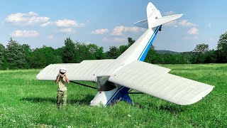 I bought a plane and accidentally crashed in 3 minutes [upl. by Eniamej]