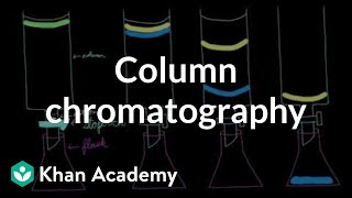 Column chromatography  Chemical processes  MCAT  Khan Academy [upl. by Silsby]