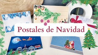 Postales de Navidad quotFeliz Navidadquot Super fáciles [upl. by Ardnosal615]