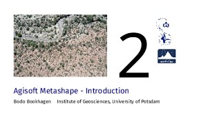 Agisoft Metashape  2 Introduction and next steps [upl. by Thorncombe]