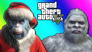 GTA 5 Online  Chasing “The Gooch” amp Tracking Down The Yeti Funny Moments [upl. by Etnahsa]