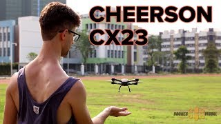 Cheerson CX23 Mini FPV Drone Extensive Review English [upl. by Nomolas]