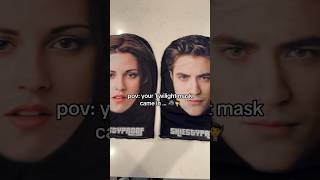 Where you been loca  🥷🏽😭😭 funny twilight twilightbreakingdawn celebrity mask movie [upl. by Kori567]