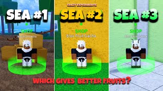 Which Sea Is The BEST For Spinning Fruits Spin Mythicals Easy  Blox Fruits [upl. by Ardnikat806]