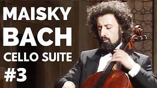 Mischa Maisky plays Bach Cello Suite No 3 in C Major BWV 1009 full [upl. by Athalie154]