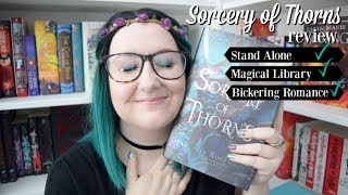 Sorcery of Thorns Review  The Book Life [upl. by Ahsiyn734]