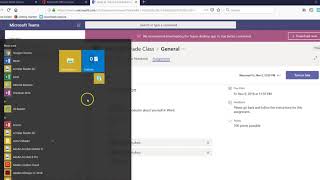 Microsoft Teams Assignments  Late Work and Due Dates [upl. by Ruzich]