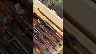 Carcano rifles restored and crated [upl. by Ellac]