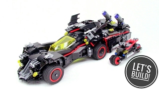 THE LEGO BATMAN MOVIE Ultimate Batmobile 70917 Part 3 BatTank  Lets Build [upl. by Terbecki]