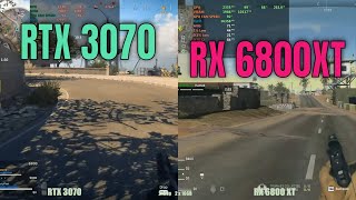 Rtx 3070 Vs Rx 6800 Xt 4k Gaming [upl. by Nnaeirrac175]