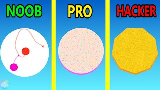 NOOB vs PRO vs HACKER in PAPERIO 2 [upl. by Humble965]