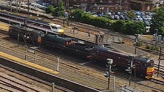 Very rare 33207 Jim Martin and 33029 with 30925 Cheltenham to York NRM quotCopyrightquot [upl. by Nuris866]