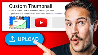 How to Add Custom Thumbnails for YouTube Videos Beginners Tutorial [upl. by Ahseya391]