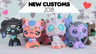 MY NEW LPS CUSTOMS 2018 [upl. by Steffane]