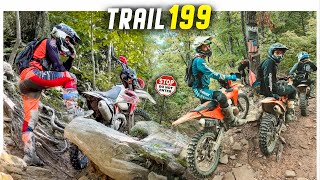 Tard Enduro Bros vs HARDEST Trail At Hatfield McCoy  Buffalo Mountain [upl. by Coopersmith198]