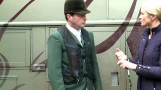 HitAir Uk Equestrian Air Vest Demonstration with Donegan Ryan Eventing [upl. by Raknahs]