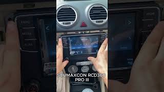 Wireless CarPlay and Android Auto in My VW Jetta – SCUMAXCON RCD360 PRO3 Installation [upl. by Nylirehc]