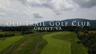 Old Trail Golf Club Drone Flyover [upl. by Frolick]