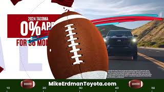 Mike Erdman Toyota September Commercial  Kick Off Sales Event [upl. by Franciscka]