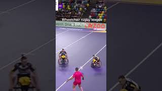 wheelchair rugby league is brutal [upl. by Nelly]