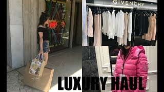 Luxury Haul Louboutin Moncler Guiseppe Zanotti amp more [upl. by Bebe561]