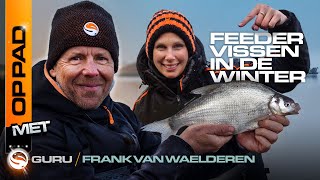 Feedervissen in de winter OP PAD MET Tackle Guru Benelux [upl. by Arahk]