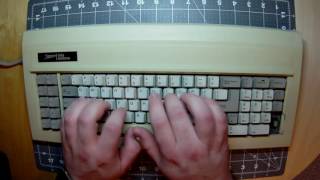 Alps SKCL Sound Test Zenith Data Systems Keyboard [upl. by Rubma]