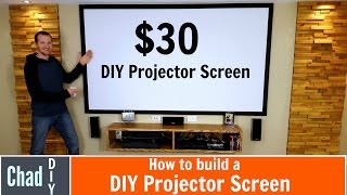 How to build a 30 Projector Screen [upl. by Iain]