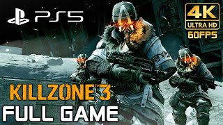 KILLZONE 3 PS5 Full Game Walkthrough 4K Remaster  ᵁᴴᴰ 60ᶠᵖˢ ✔ [upl. by Sair]